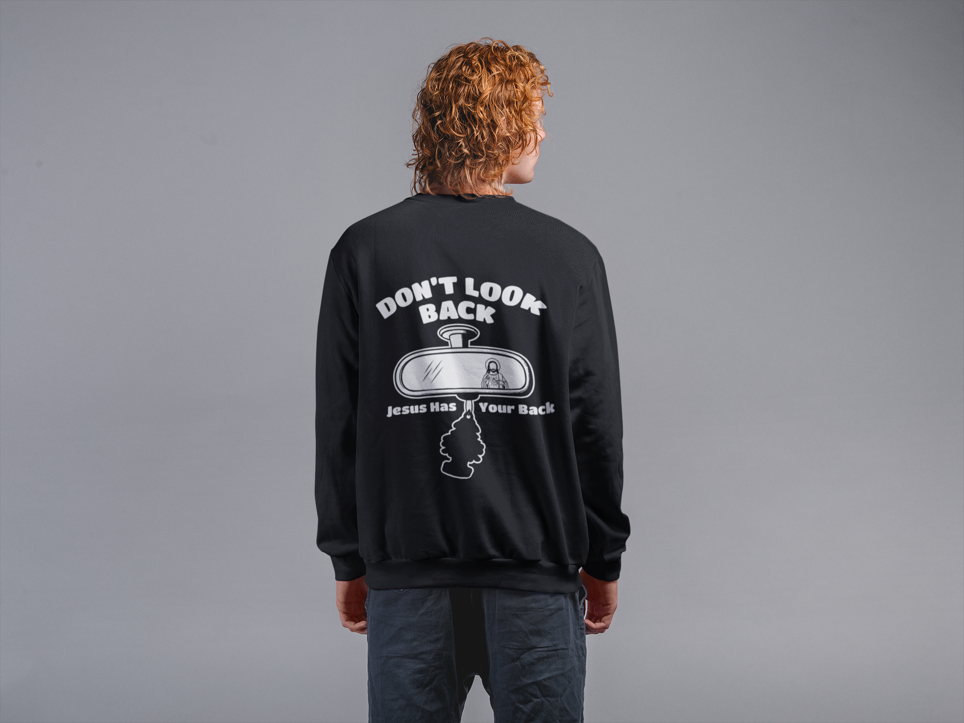 "Don't look back" Sweater