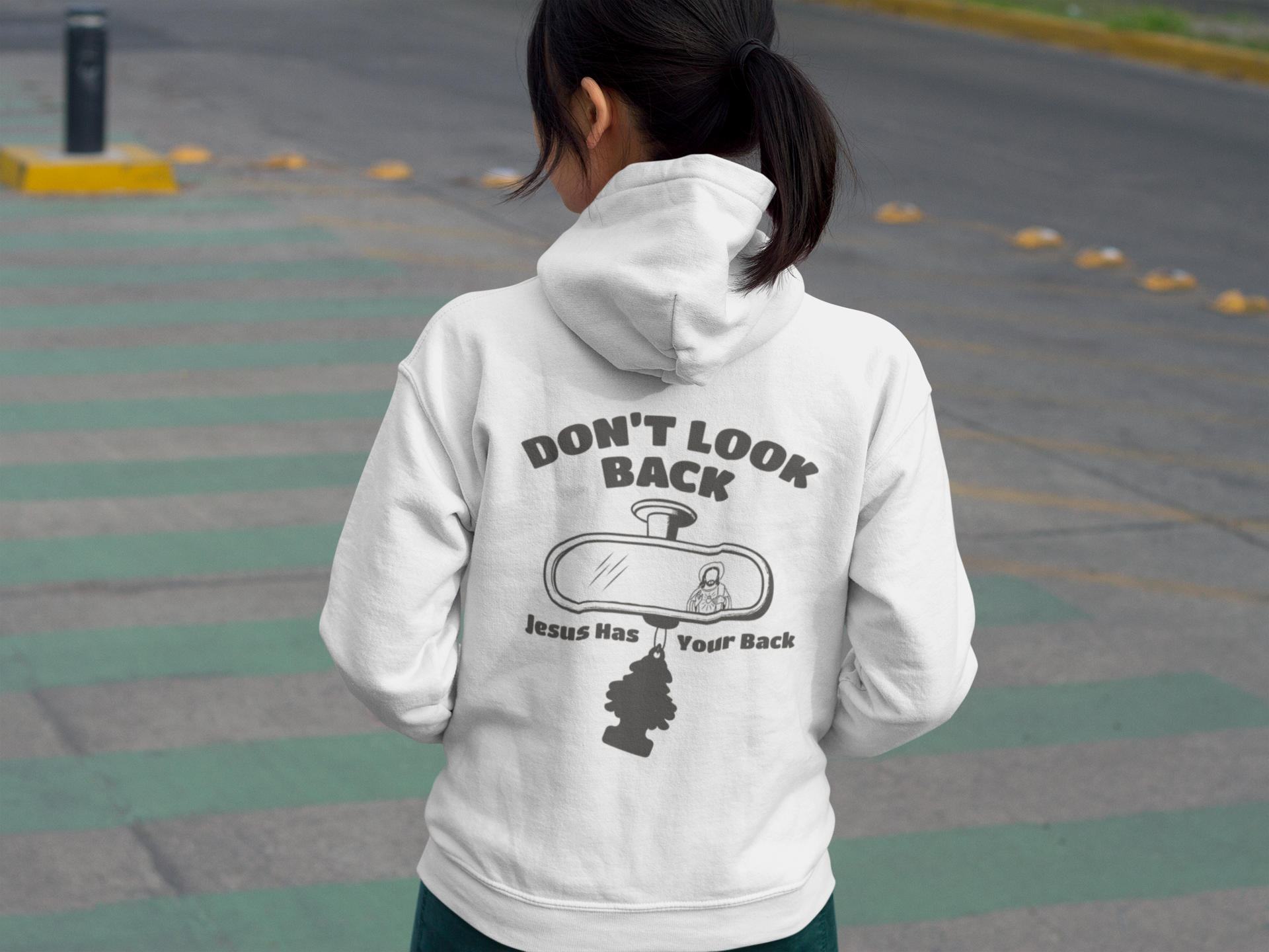 "Don't look back" Hoodie