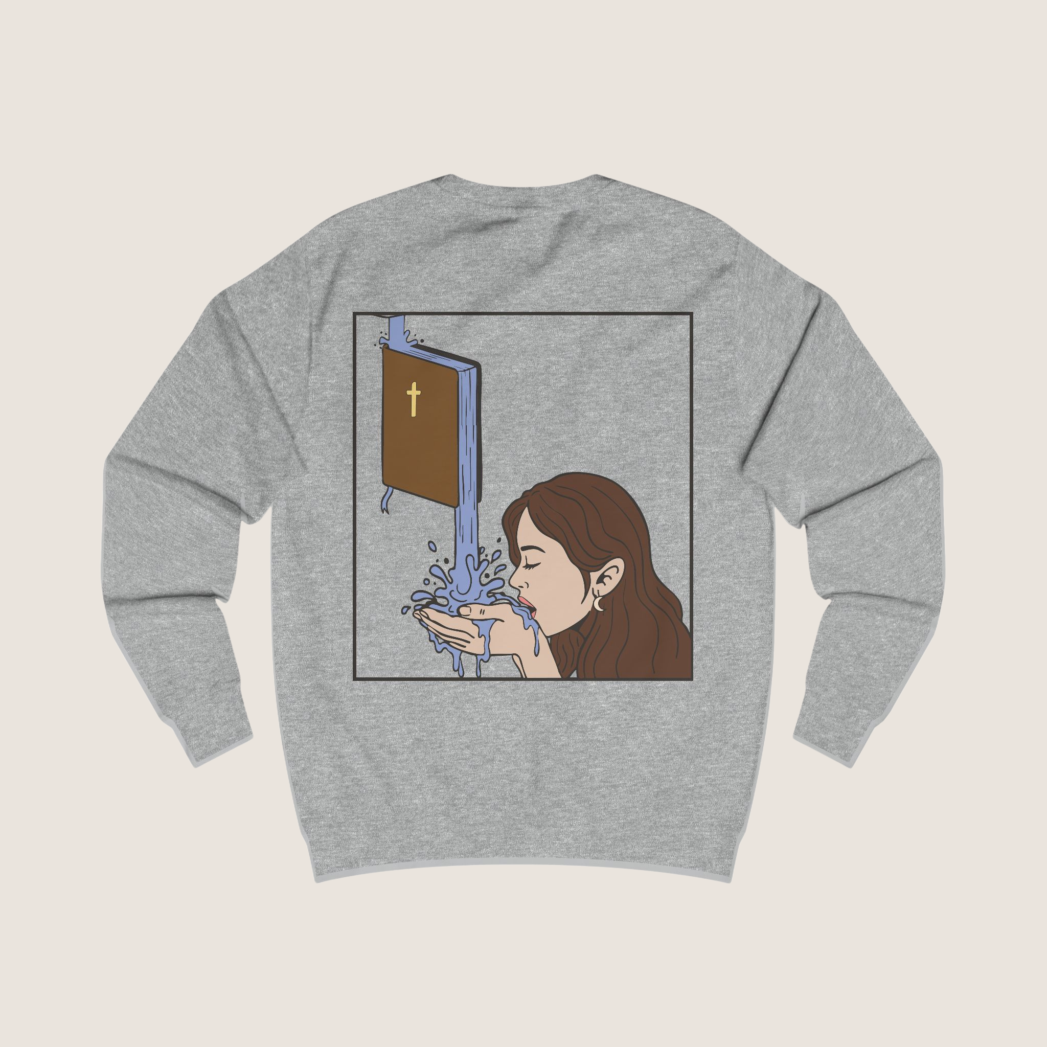 "Drink from the Source" Sweater