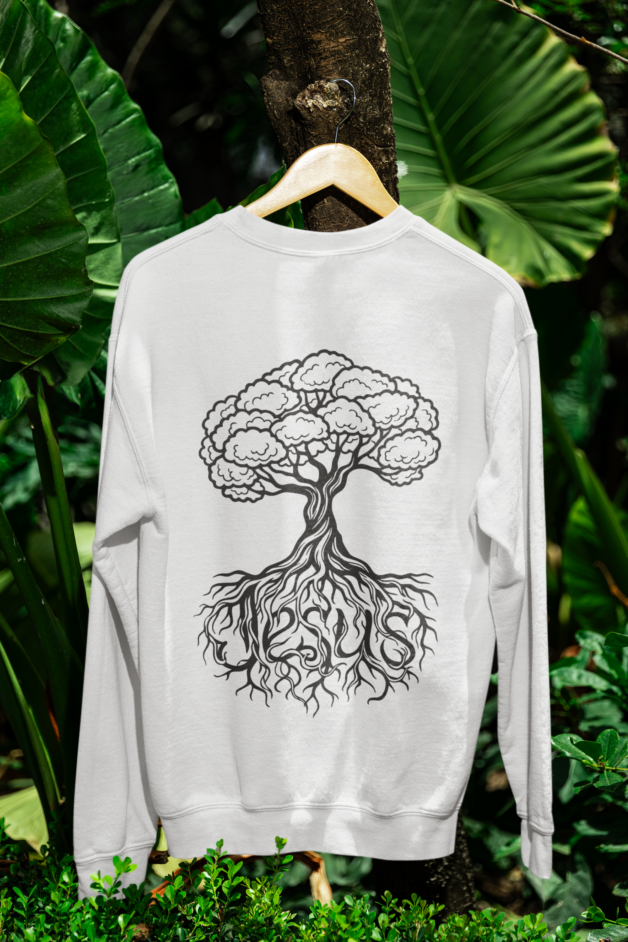 "Rooted in Jesus" Sweater