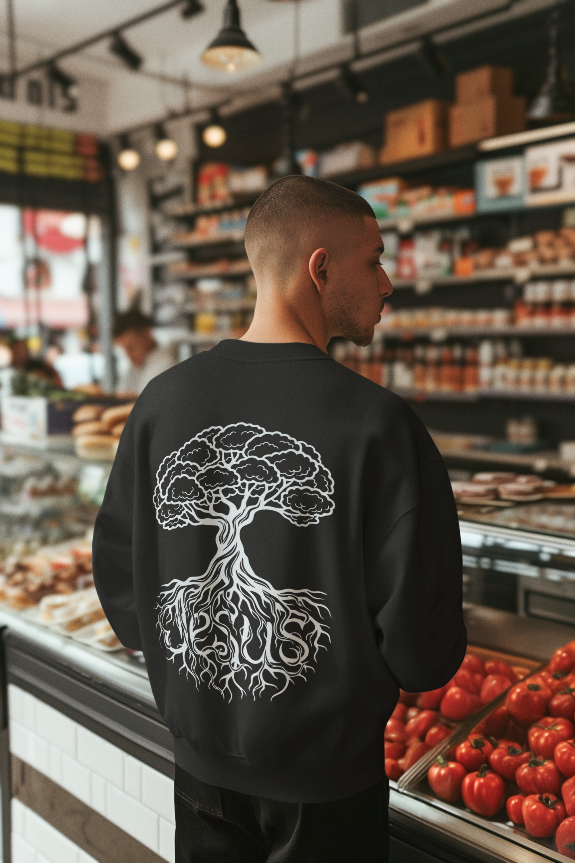 "Rooted in Jesus" Sweater