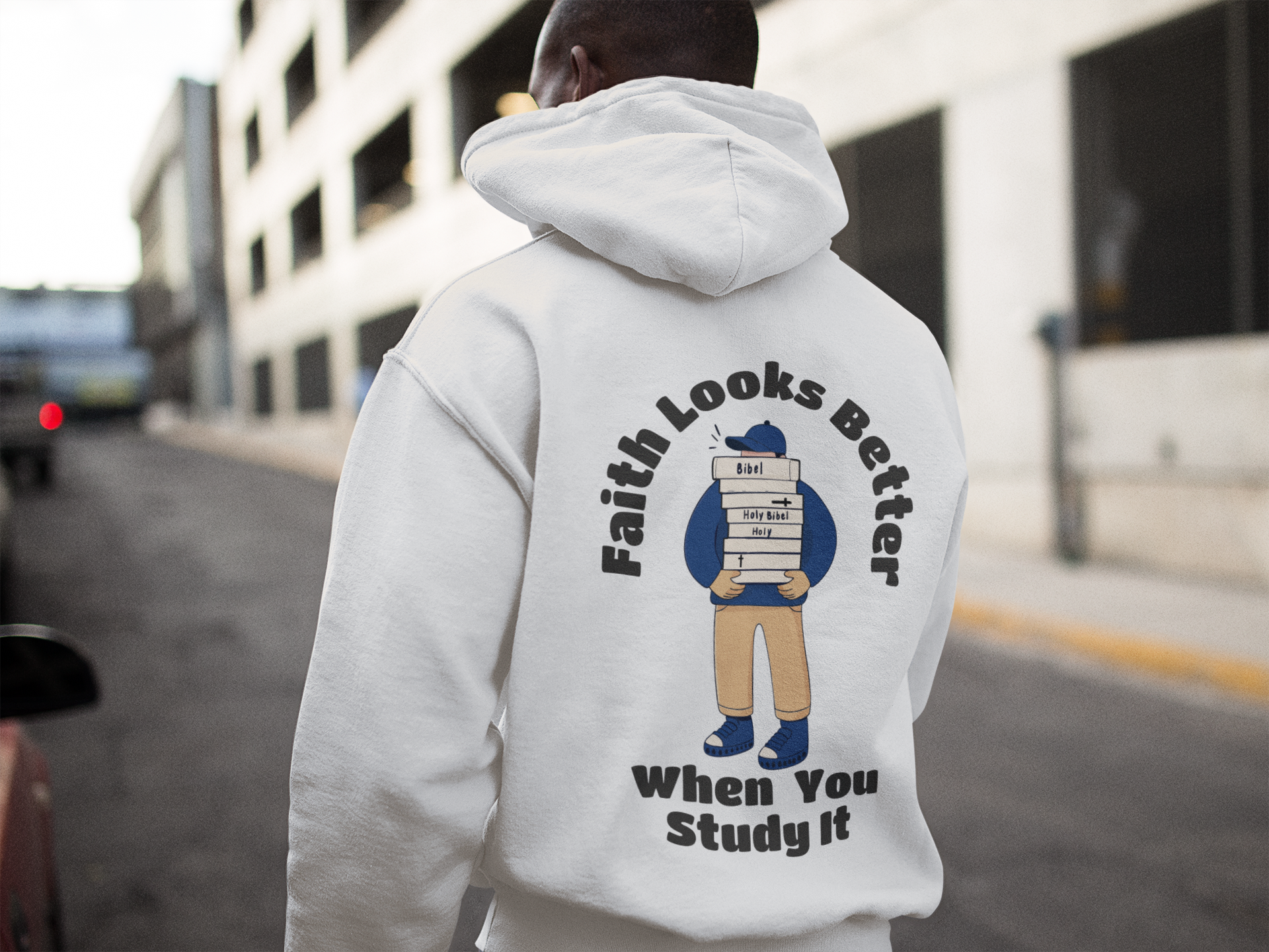 "Faith looks better when you study it" Hoodie